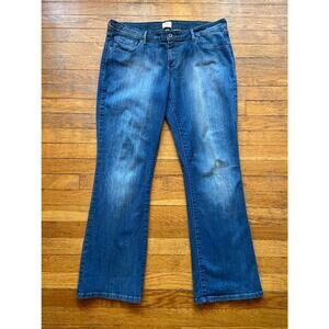 LEVI’S ‘Demi Curve Boot’ Stretch Jeans sz 18w (36)